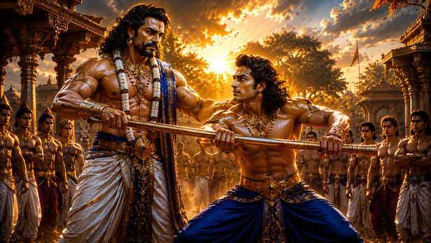 Balaram Ji Teaching Duryodhan