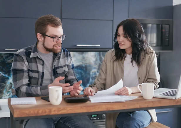 Couple Discussing Future Goals