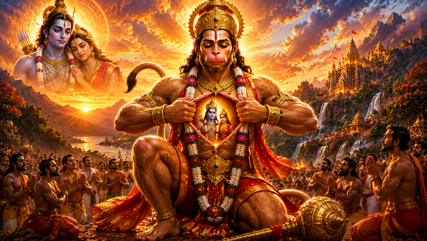 Victory to Hanuman,