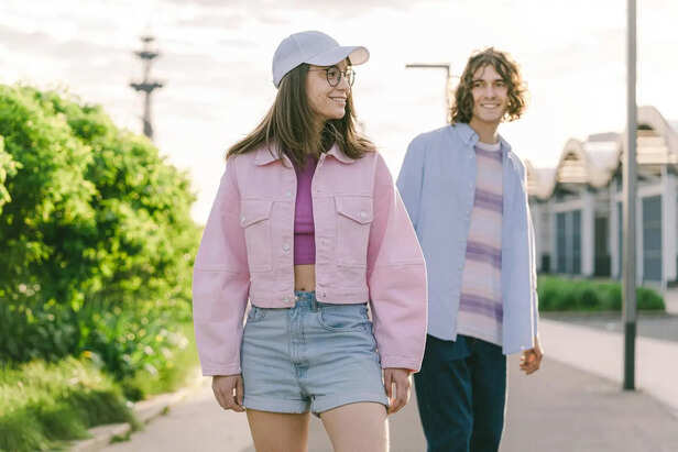 Young Adults Wearing Relaxed Modern Street Style