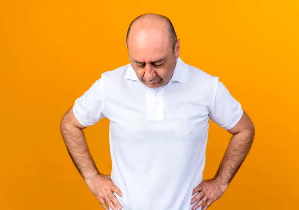 Illustration of a Kidney Stone Causing Renal Colic
