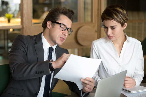 A Divorce Lawyer Reviewing Case Files