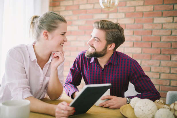 Couple Discussing Future Goals