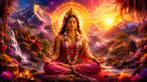 Parvati In Deep Meditation