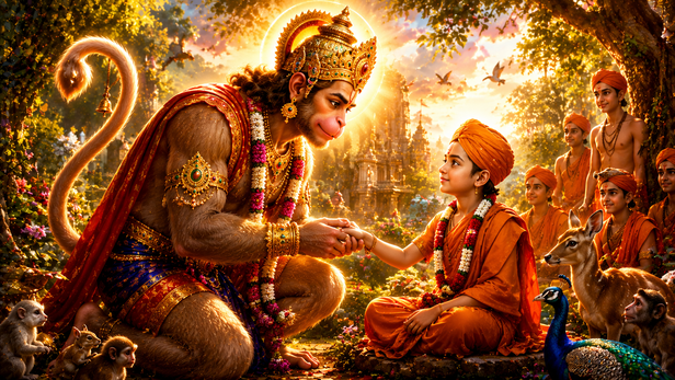 The Unshakable Devotion of Hanuman Ji