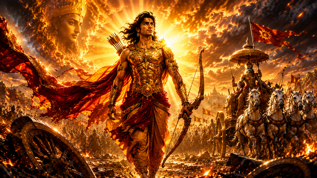 Karna Marches Toward Destiny