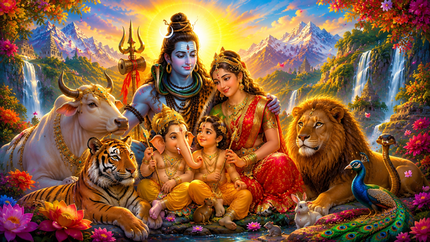 The Divine Family of Contrasts