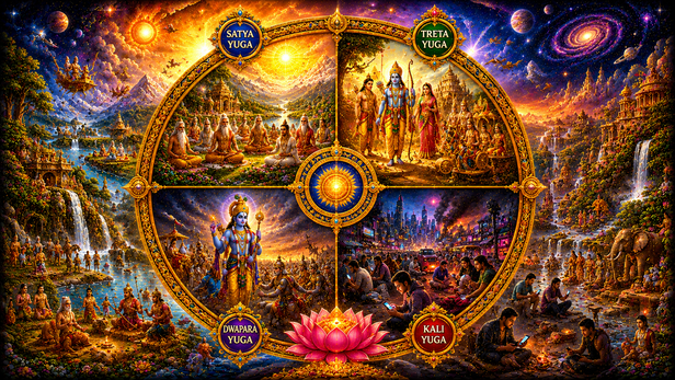 The Cycle of Four Yugas