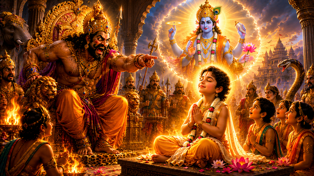Prahlad's Unwavering Devotion
