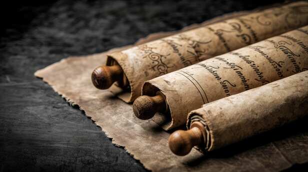 scroll writing