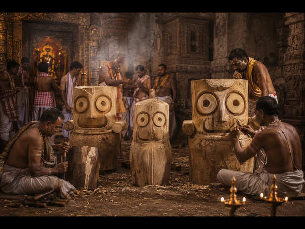 The Ancient Tradition of Replacing the Sacred Wooden Idols