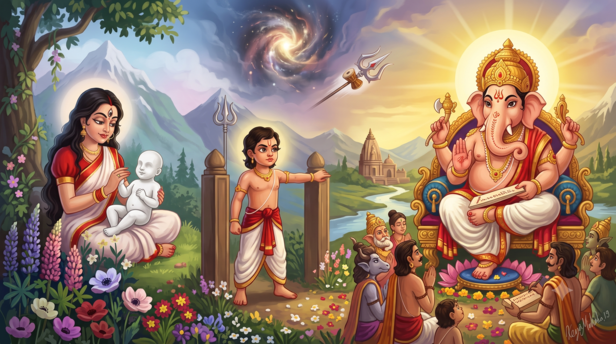 The First Form of Ganesha