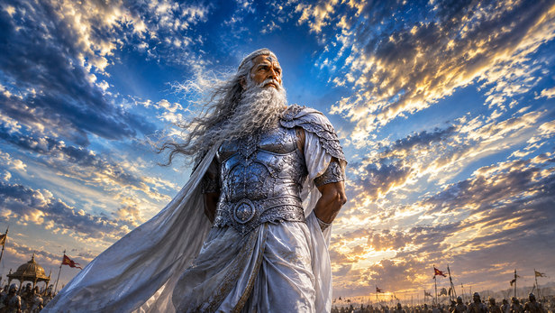 Bhishma Standing Like the Endless Sky
