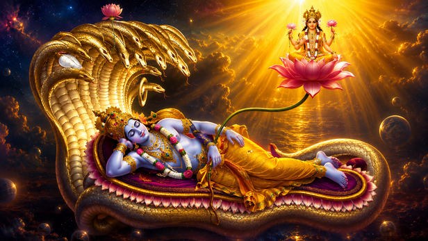 Cosmic Form of Lord Vishnu