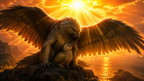 Jatayu fighting Ravana to protect Sita