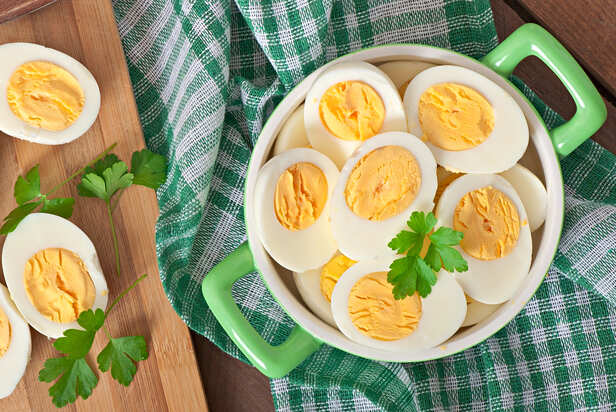 Boiled eggs