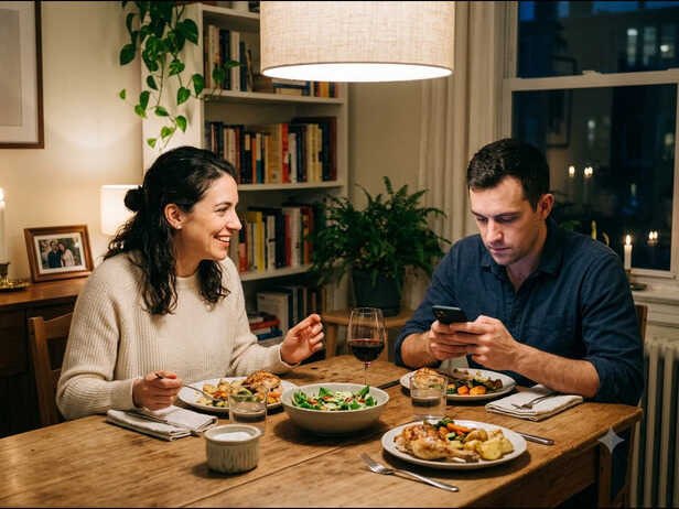 Dinner Without Conversation