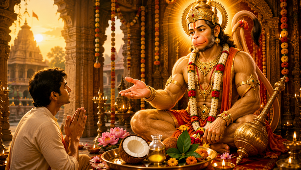 Sacred Manuscript of Hanuman Bahuk