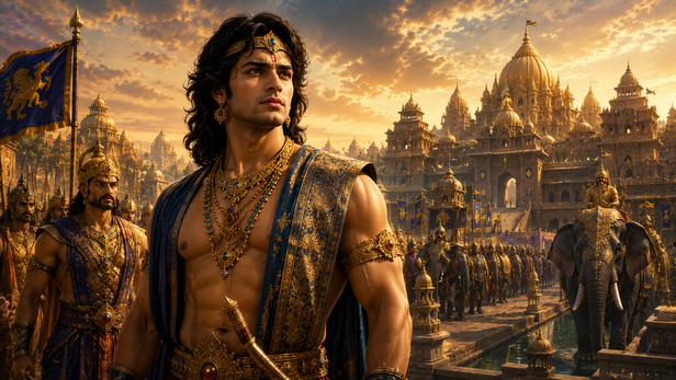 Prince Vidyutjihva in Ancient Kingdom