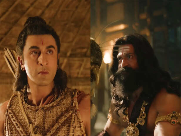 Ravana Standing in the Ramayana Trailer