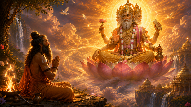 Divine Fire Entering the Ocean