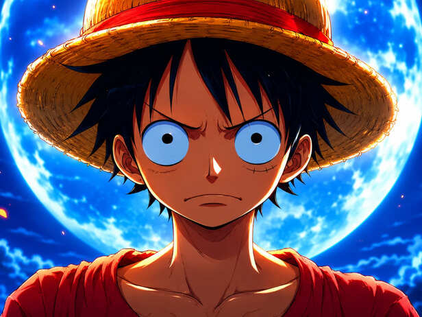 Luffy and All Might Showing Super Strength