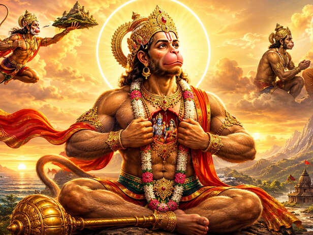 Hanuman Ji Worship During Surya Grahan