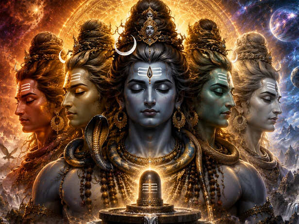 The Five Faces of Sadashiva