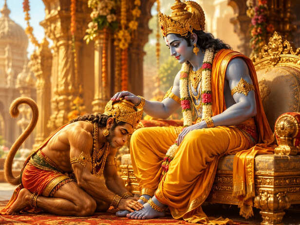 Divine birth of Hanuman