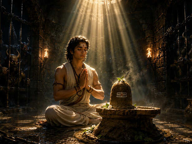 Mahadev as Bhootnath Surrounded by Spirits