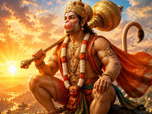 Lord Shiva as Hanuman Ji