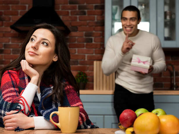 Couple Sitting Together Yet Feeling Distant