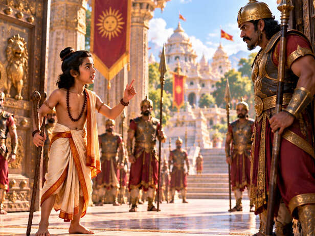 Ashtavakra Speaking Fearlessly Before the Gatekeeper