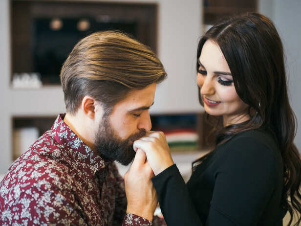 Happy couple
