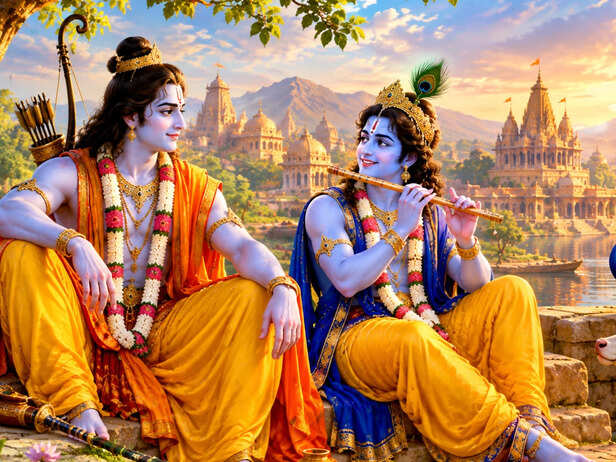 Lord Ram and Krishna in Ancient India