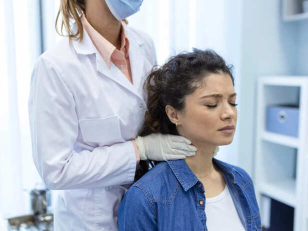 Painless Swollen Lymph Node in the Neck