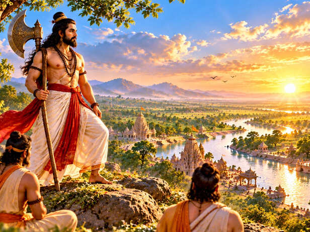 Parashurama at the Sacred Land