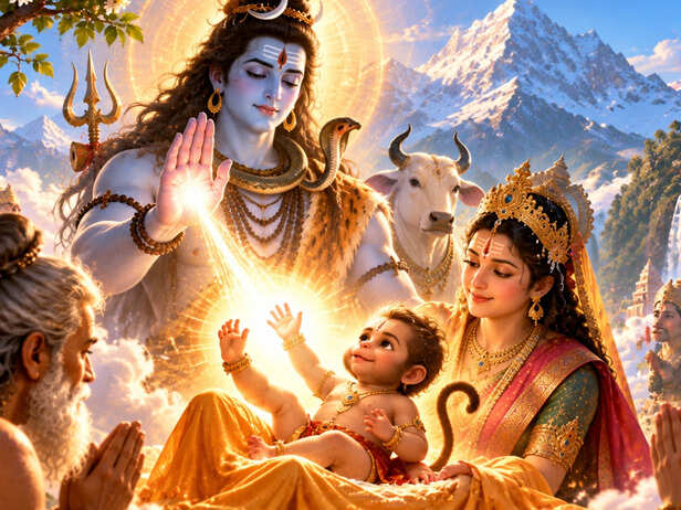 Hanuman Born From Shiva’s Divine Power