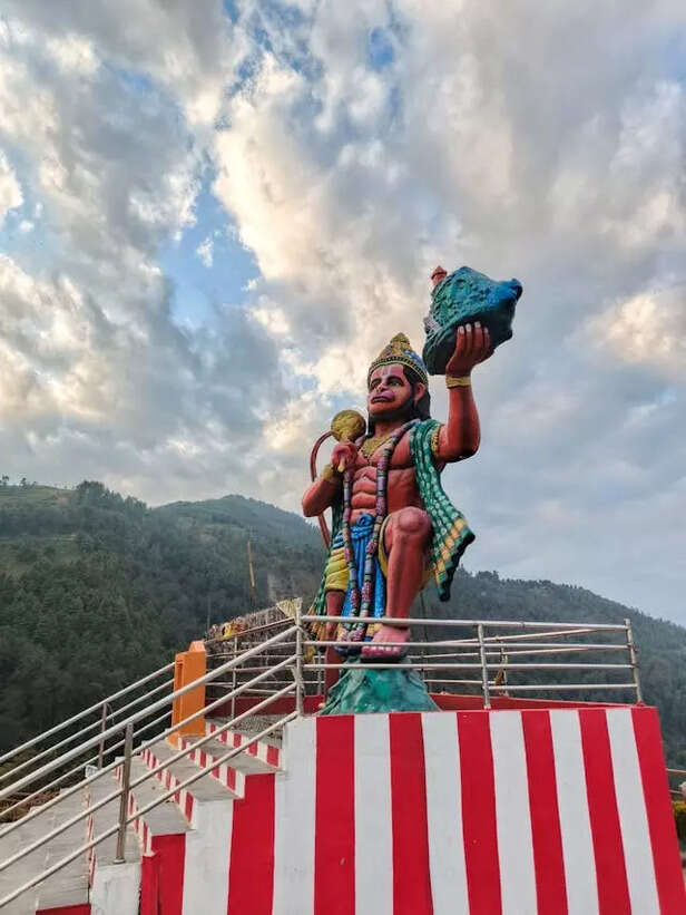 lord hanuman standing tal