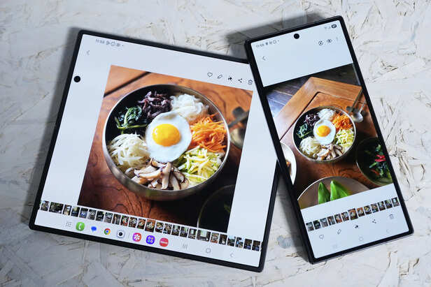 Samsung foldable devices at Unpacked
