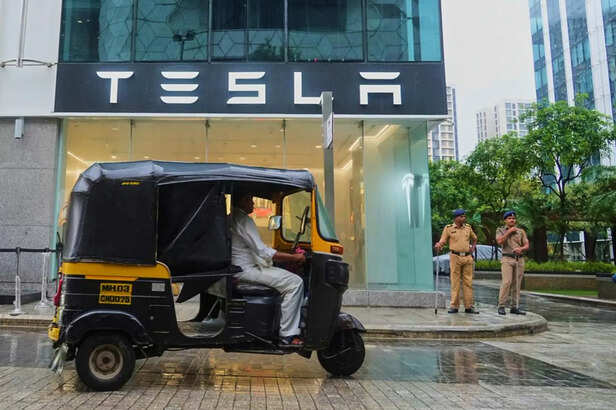 Tesla debuts in India, bu