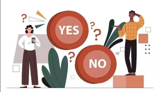 Thoughtful People Making Difficult Choices Between Two