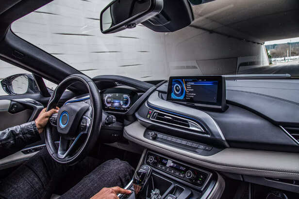BMW cabin tech