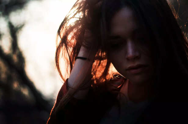 "Woman in Deep Thought or