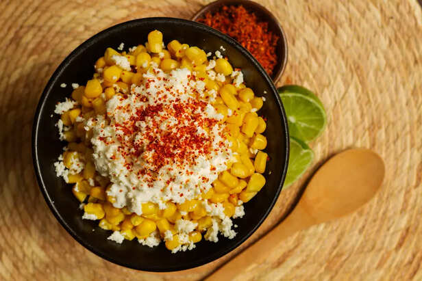 Spicy Corn Chaat