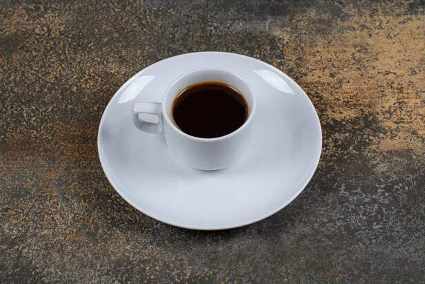 Cup of black coffee