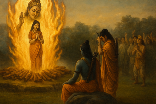 Sita’s Agni Pariksha