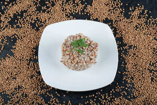 Jowar on a plate