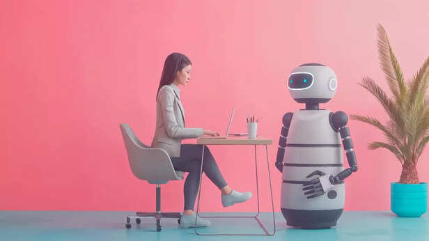 A person collaborating wi