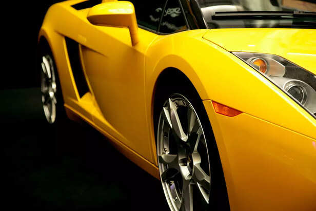 A sleek modern car